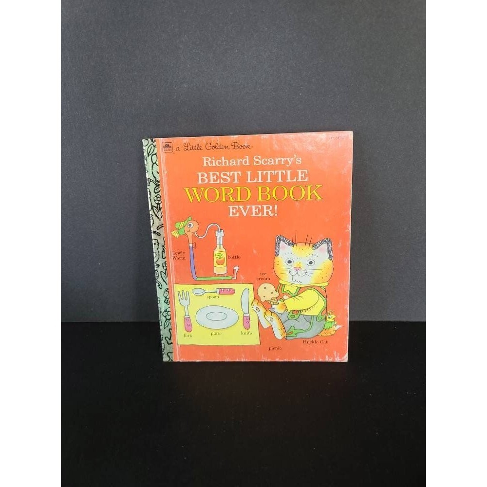 Richard Scarrys Best Little Word Book Ever!, A Little Golden Book